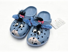 Crocs Disney Winnie the Pooh Eeyore Classic Clog Blue New Minor Factory Defects