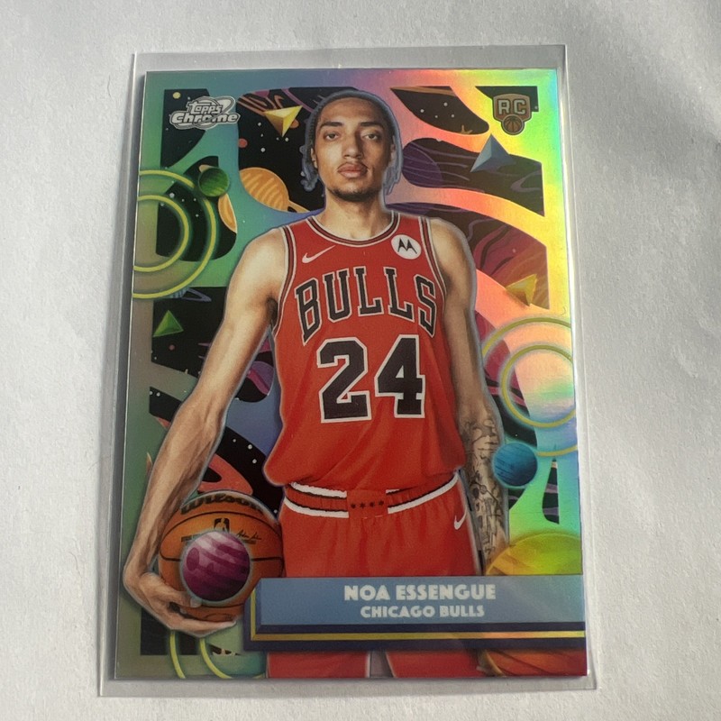 2025-26 Noa Essengue Topps Cosmic Chrome RC #70 Refractor Hot SP!