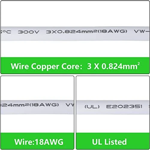 UL-LP Certification T5 T8 LED Lamp Connecting Wire Ceiling Lights Daylight LE... - Image 3 of 4