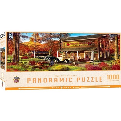 Masterpieces 1000 Piece Stained Glass Collage Puzzle - Gnomish Delight Jigsaw For Adults