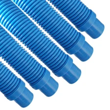 Puri Tech Pool Cleaner Vac Hose Kreepy Krauly Barracuda 1.5 in x 4 ft Blue 5 pk
