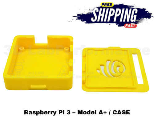 Yellow Raspberry Pi 3 Model A+ Case - Picture 2 of 2