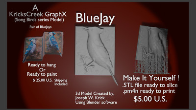 Song Bird Models, birds, 3d figures, 3d printing, stl file, 