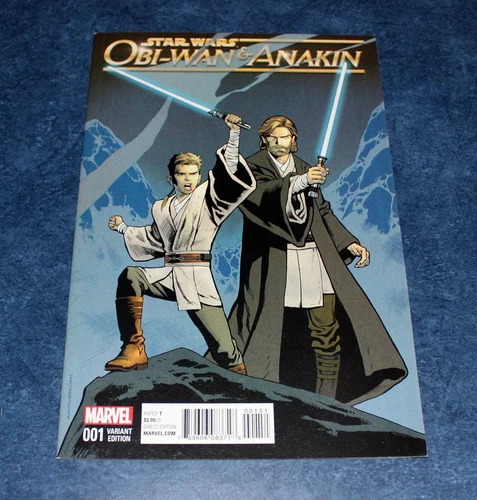 OBI-WAN AND ANAKIN #1 1:25 variant MARVEL 2016 KENOBI SKYWALKER STAR WARS NM