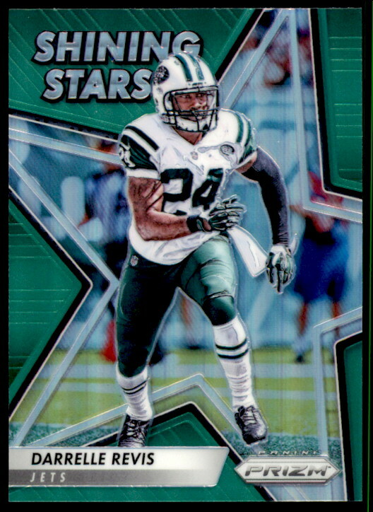 2016 Panini Prizm Darrelle Revis Shining Stars Green Prizm