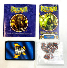 Runebound 2e Wildlander Character Deck Fantasy Flight Games 2006 No Box VG