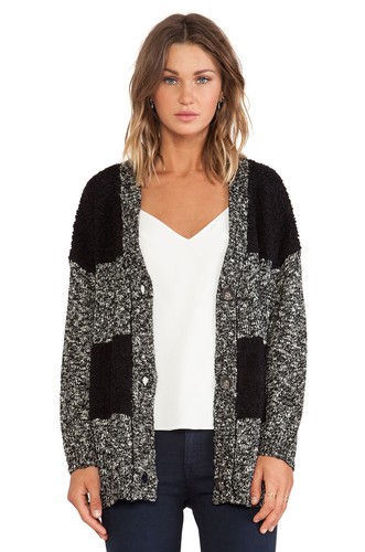 Boyfriend Cardigan Button Down Womens 