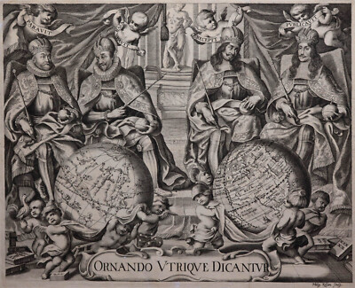 Tycho Brahe / Kilian - Title Page 'Historia Coelestis' 1666 - Scarce Title Page