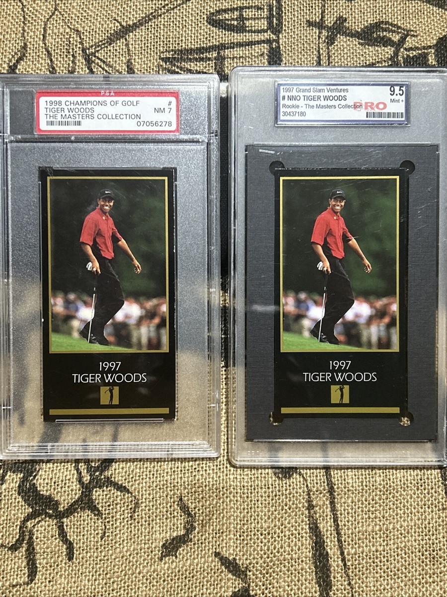 1997 1998 Grand Slam Ventures TIGER WOODS The Masters