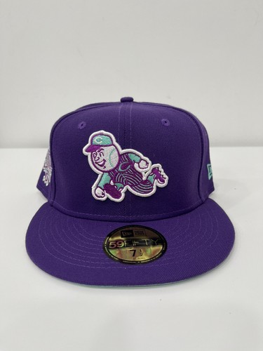 Cincinnati Reds MLB New Era Grape Soda 150 Anniversary Fitted Cap Mütze Größe 7 1/2