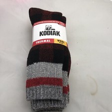 Kodiak 3 Pairs Thermal Wool Blend Boot Socks Size 7-12 New