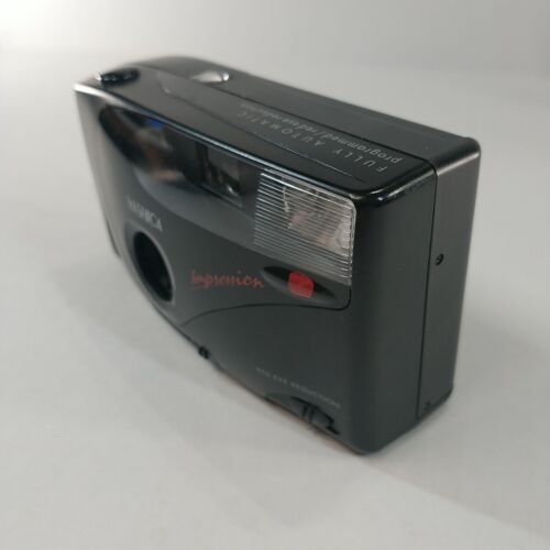 Yashica Kyocera Impression 35mm Point & Shoot Film Camera + Owners Manual & Case - Picture 5 of 17