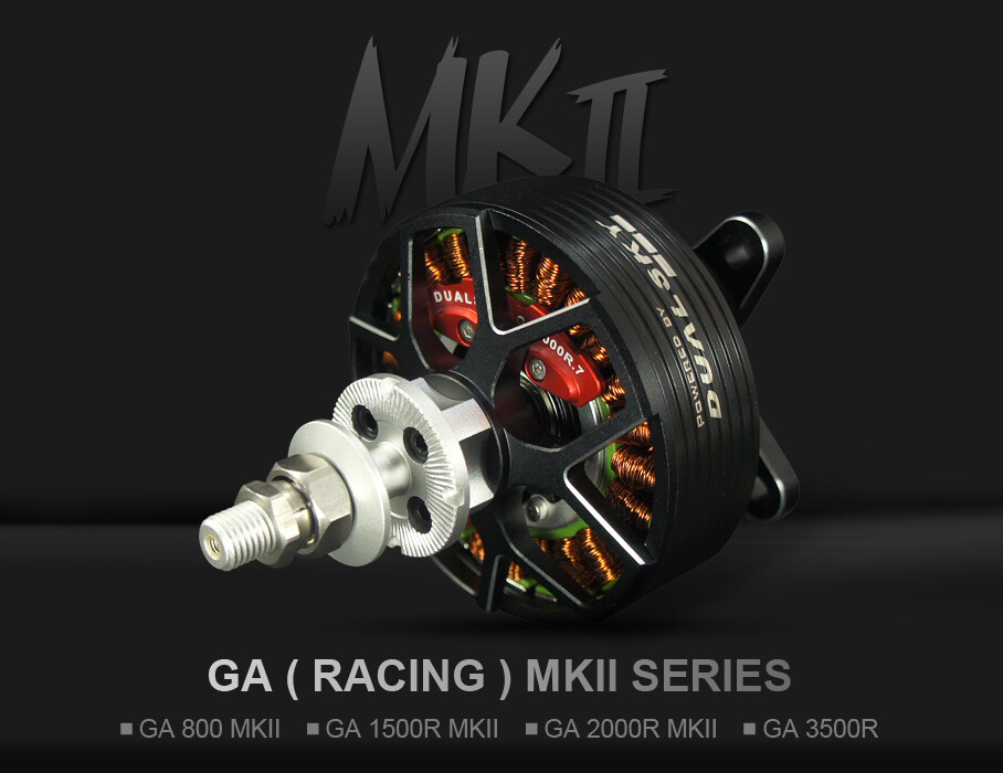 中古品 DUALSKY GA2000.4 KV400 ブラシレスモーター、他 DUALSKY Motor GA2000R MKII Brushless Electric Motors for 90E-110E