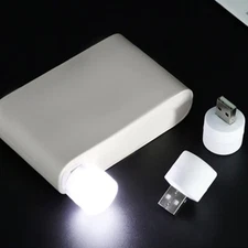 4x Mini USB Night Light Table Reading Lamp LED Computer Mobile Power Cold / Warm