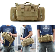 Tactical Molle Sling Shoulder Bag Backpack Military Camping Hiking Travel Bag