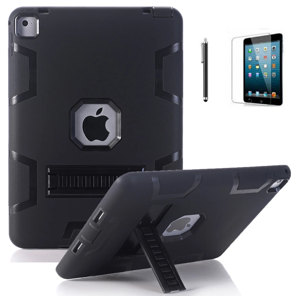 Funda para iPad Air 1ª Generación 9.7" Antigolpes Resistente + Protector de Pantalla Foto 4 de 4