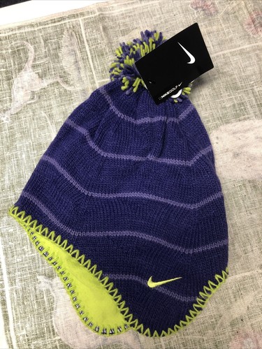 Nike Golf Beanie Purple/Green Women's 