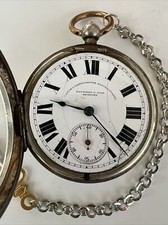 Fusee Taschenuhr Watch Chronometre manufactures Fattorini Sons Bradford Spz5