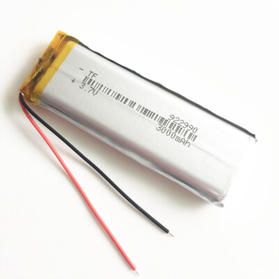 3.7V 3000mAh Lipo Rechargeable Battery 922990 For Camera GPS Power Bank  TabletPC | eBay