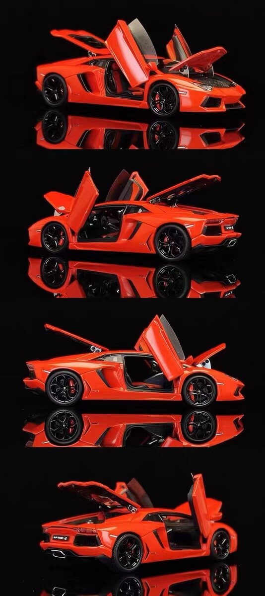 ミニカー Lamborghini LP700-4 AUTOart 1:43 AUTOart 1/43 Alloy fully open car model Lamborghini