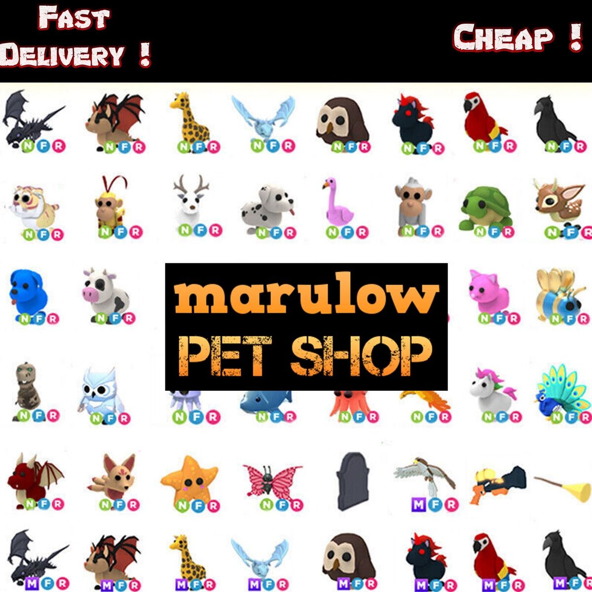 ✔ Get Free Adopt Me Pets | FAST DELIVERY ✔ | Mega Neon🦜🦘🐘 