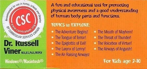 Health for Kids Series: Explore Your Body (CD, 2003) Win/Mac -NEW CD in SLEEVE - Image 4 of 4