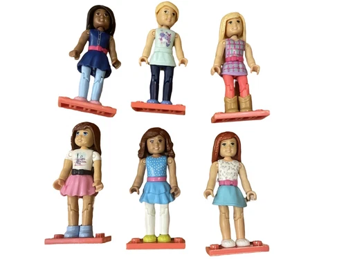 Mega Construx American Girl 7 Figures, & Loose Bricks - Misc -Lanie Camping Trip