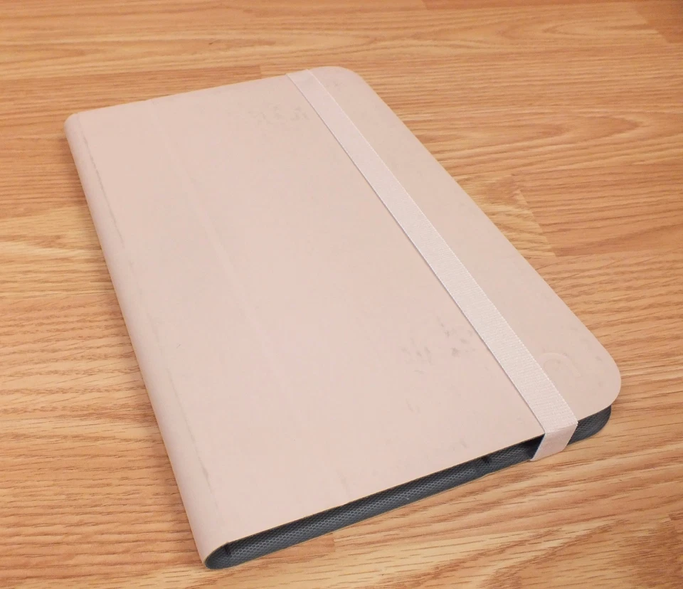 Soporte de cubierta bidireccional rosa claro genuino para Galaxy Tab E nook solamente **LEER** Foto 4 de 4