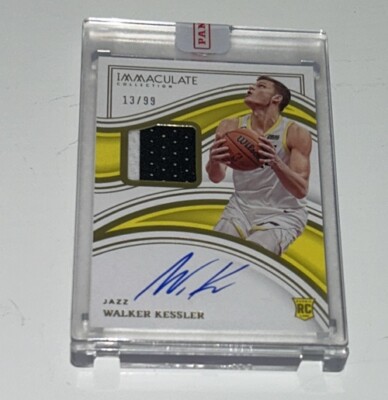 2022-23 Immaculate Walker Kessler  Jazz RPA RC     13/99
