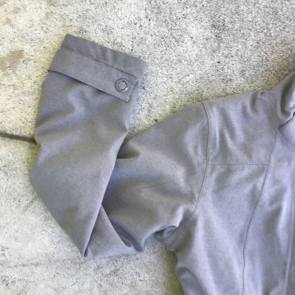 Merrell Ellenwood Long Gray Coat Polyester Women’s Size XS Zip Up - Image 2 of 4