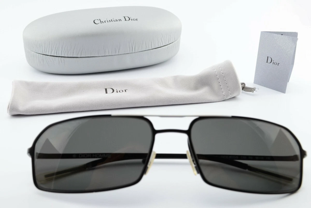 0033/S CS6 R6 58 16 135 Black Square Sunglasses + Case | eBay