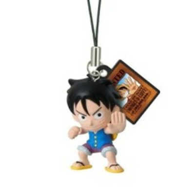 ONE PIECE - Wanted - Monkey D. Luffy Phone Strap Bandai