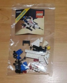 Vtg  1986 Lego 6820 STARFIRE 1 CLASSIC SPACE Complete Manual 
