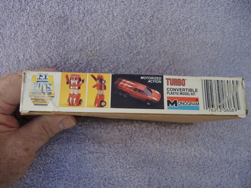 Ferrari 6069 GB Bots Turbo Cabrio Kunststoff Modellbausatz 1984 selten Vintage - Bild 3 von 6