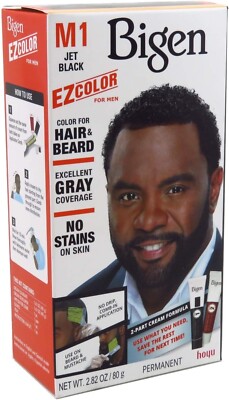 BIGEN EZ COLOR FOR MEN M1 Jet Black 2.82 oz