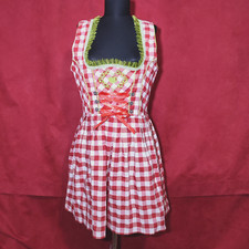 Blitz Traditional German Dirndl Red Dress Trachten Octoberfest Size 40