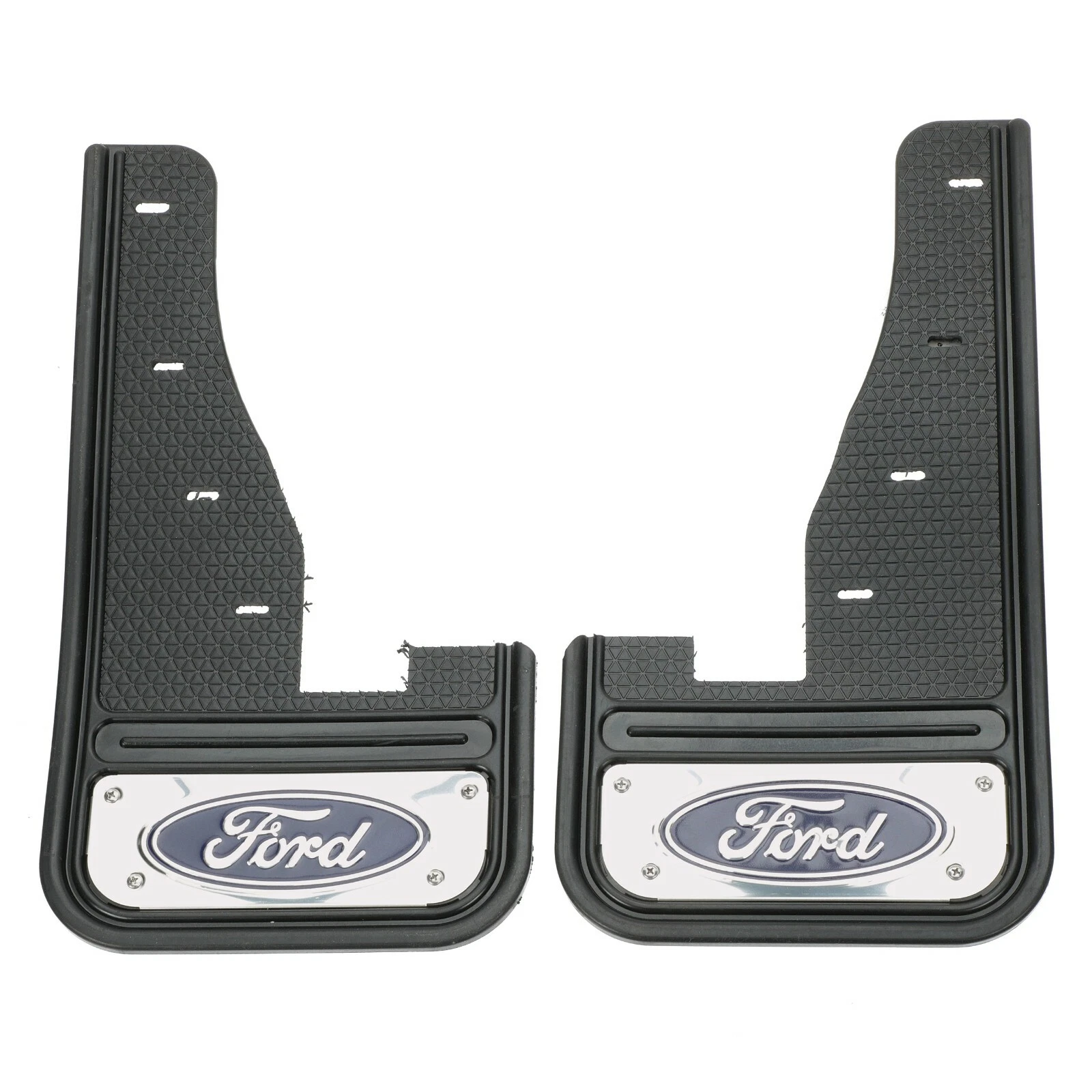 NEW OEM 2020 Ford Explorer Rear Gatorback Black Splash Guards Flaps Blue Logo