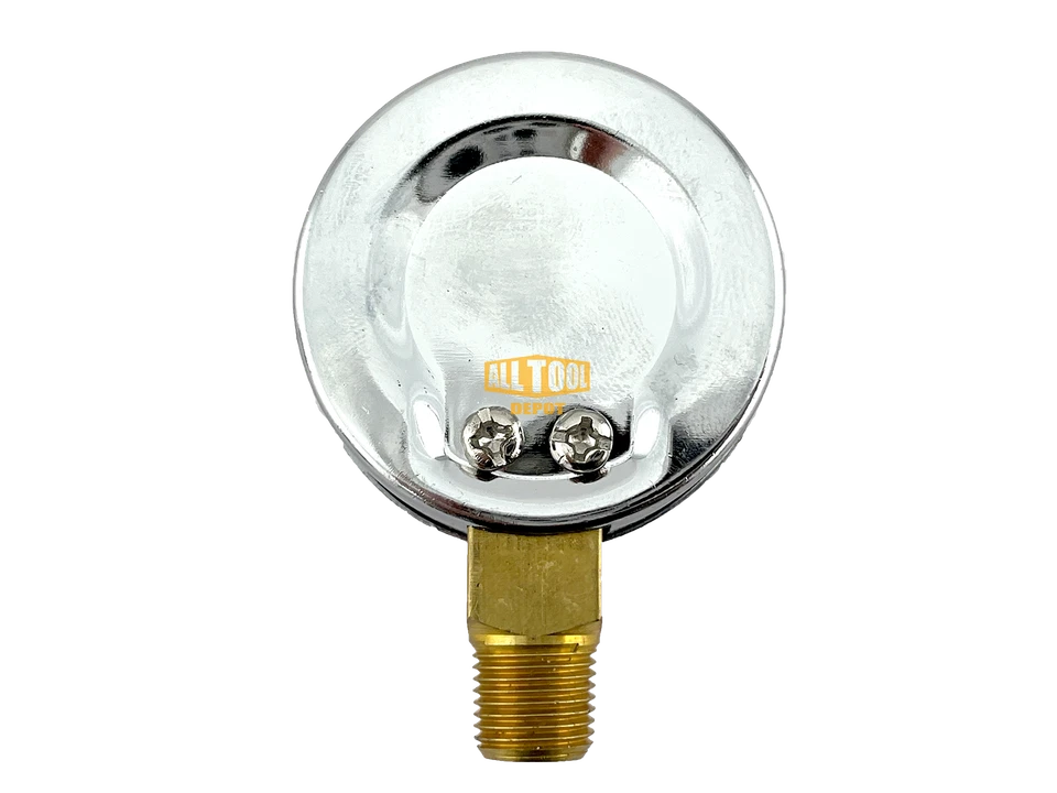 Air Pressure Gauge 1.5" Dial Side Mount 1/8"NPT - 0 to 200 PSI Color Coded - Image 3 of 4