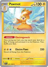 Pawmot 76/198 Rare Holo | Scarlet & Violet | Pokemon Card