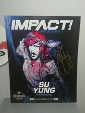 TNA Impact Wrestling - Su Yung - Autographed 8 x 10 - Promo Photo - AEW WWE WCW