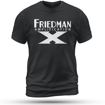 Friedman Amplification Audio Logo T-Shirt Size S-5XL Made in USA