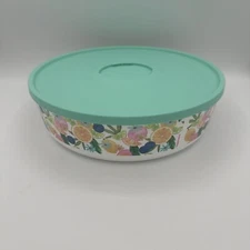 Tupperware Click Container Twist, Stack & Store Seal Fruits Citrus Theme 2.5Qt -