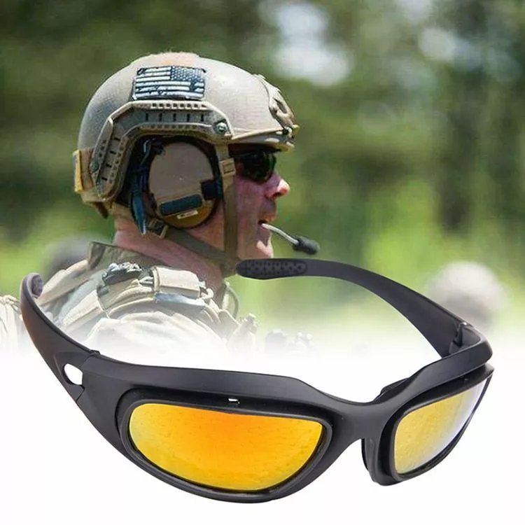 Desert Storm Sunglasses Tactical Hunting Goggles Outdoor Sports Eyewear  UV-400