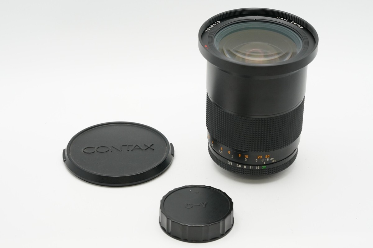 EXC+5] CONTAX Vario Sonnar 28-85mm F3.3-4.0 MMJ Zoom C/Y Lens From