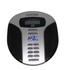 KOSS MP3 CD Player Portable Discman 120 Sec ESP CD-R/RW Untested