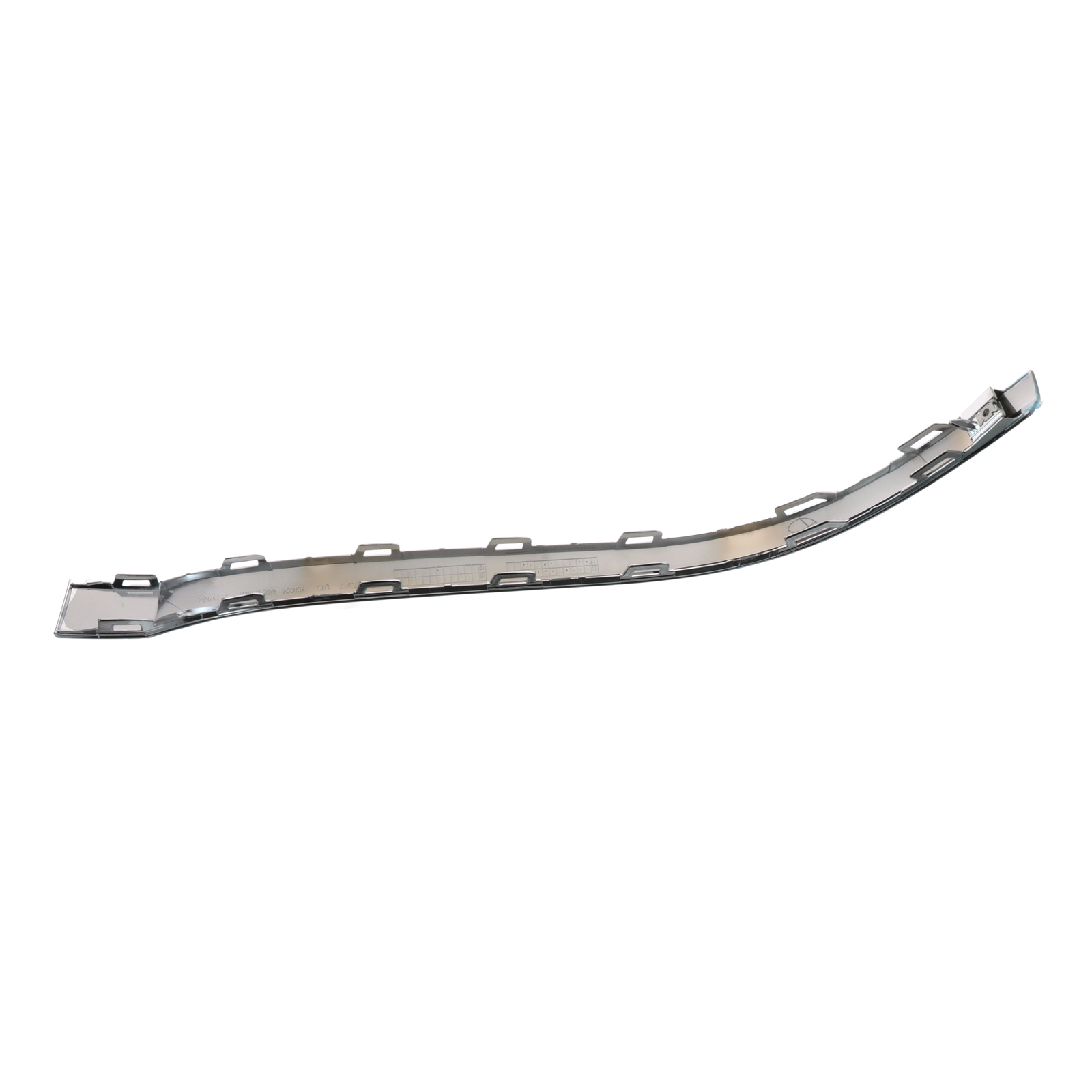GENUINE BENTLEY 11-18 Continental GT/GTC Left Rear Bumper Chrome Strip 3W3807917