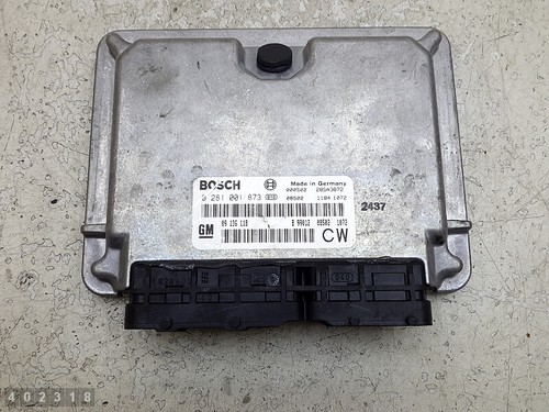 1998 OPEL VECTRA STEUERGERAT ORIGINAL 2000DTI 0281001873 09136118