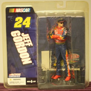 NASCAR McFarlane Toys JEFF GORDON #24 Series 4 Figure w/Sunglasses | eBay