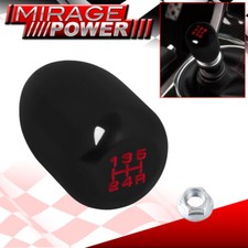 For 94-01 Integra Dc2 Rslsgsr Threaded 5 Speed Shift Knob Black W Red Numbers