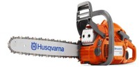 Powerful 18 Gas-powered Chain Saw Husqvarna 450, 50.2cc X-torq 2 Cycle Powerful 18 Gas-powered Chain Saw Husqvarna 450, 50.2cc X-torq 2 Cycle